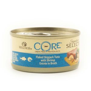 CORE – Flaked Skipjack Tuna with Shrimp Entree in Broth-100×100